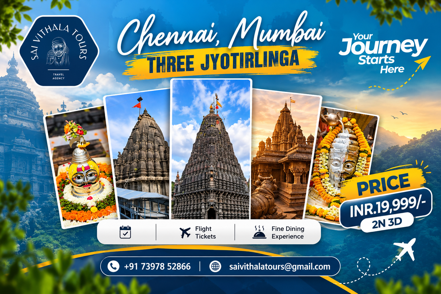 Three Jyotirlinga Yatra
