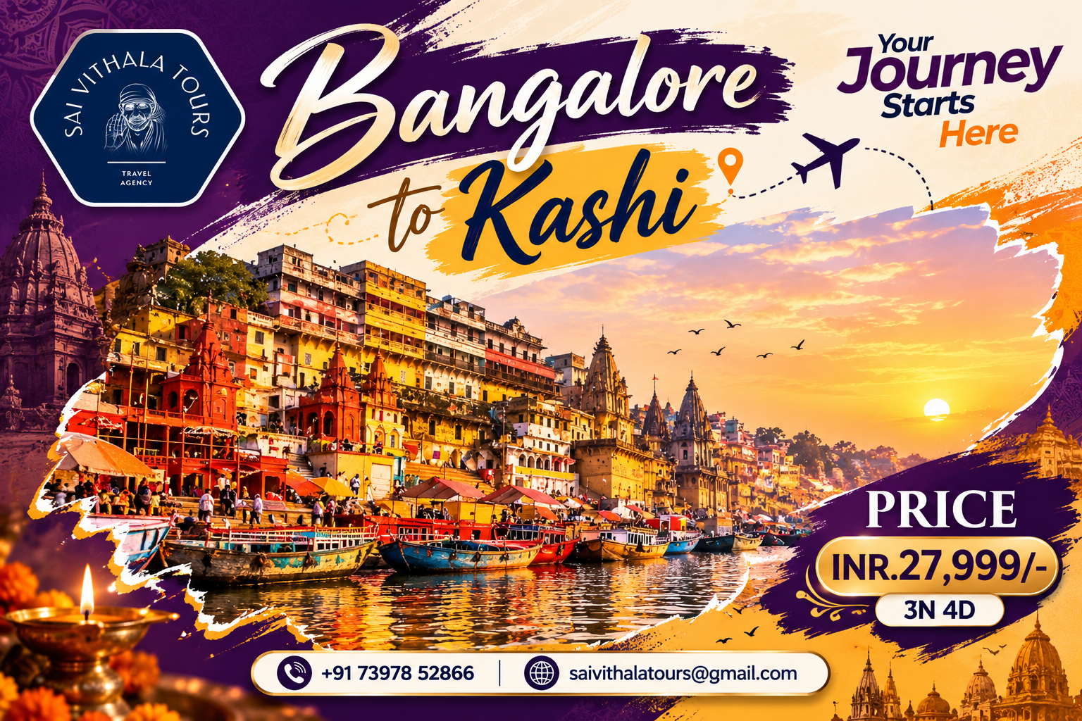 Bangalore to Kashi Yatra